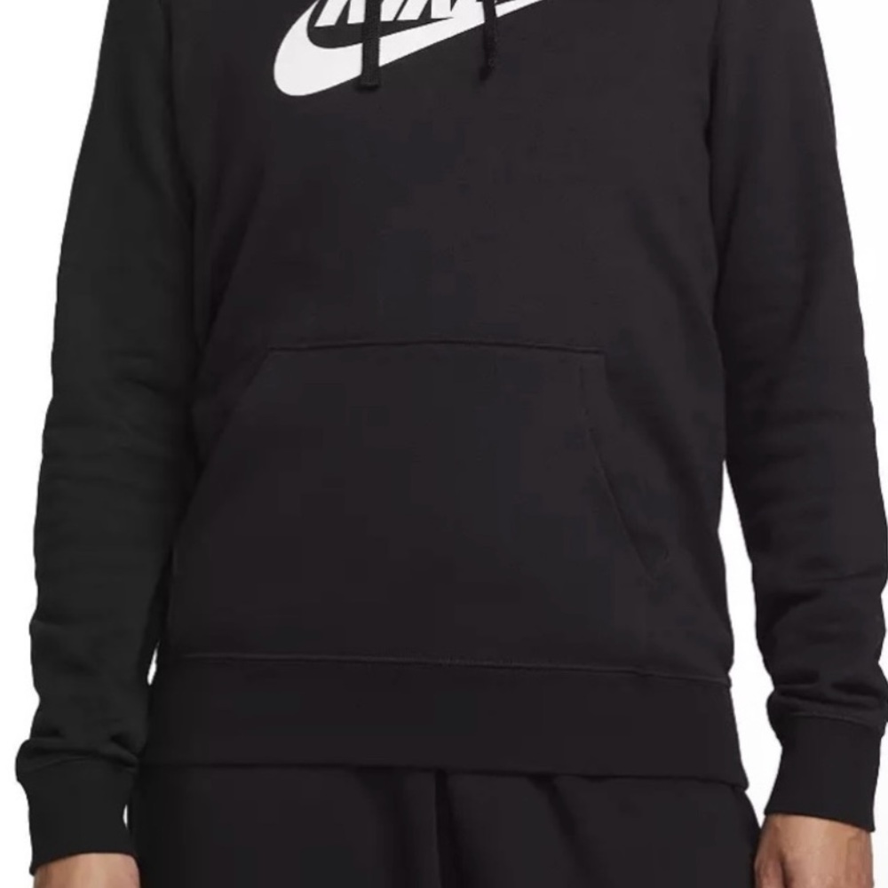 Nike Black Pullover with White Logo